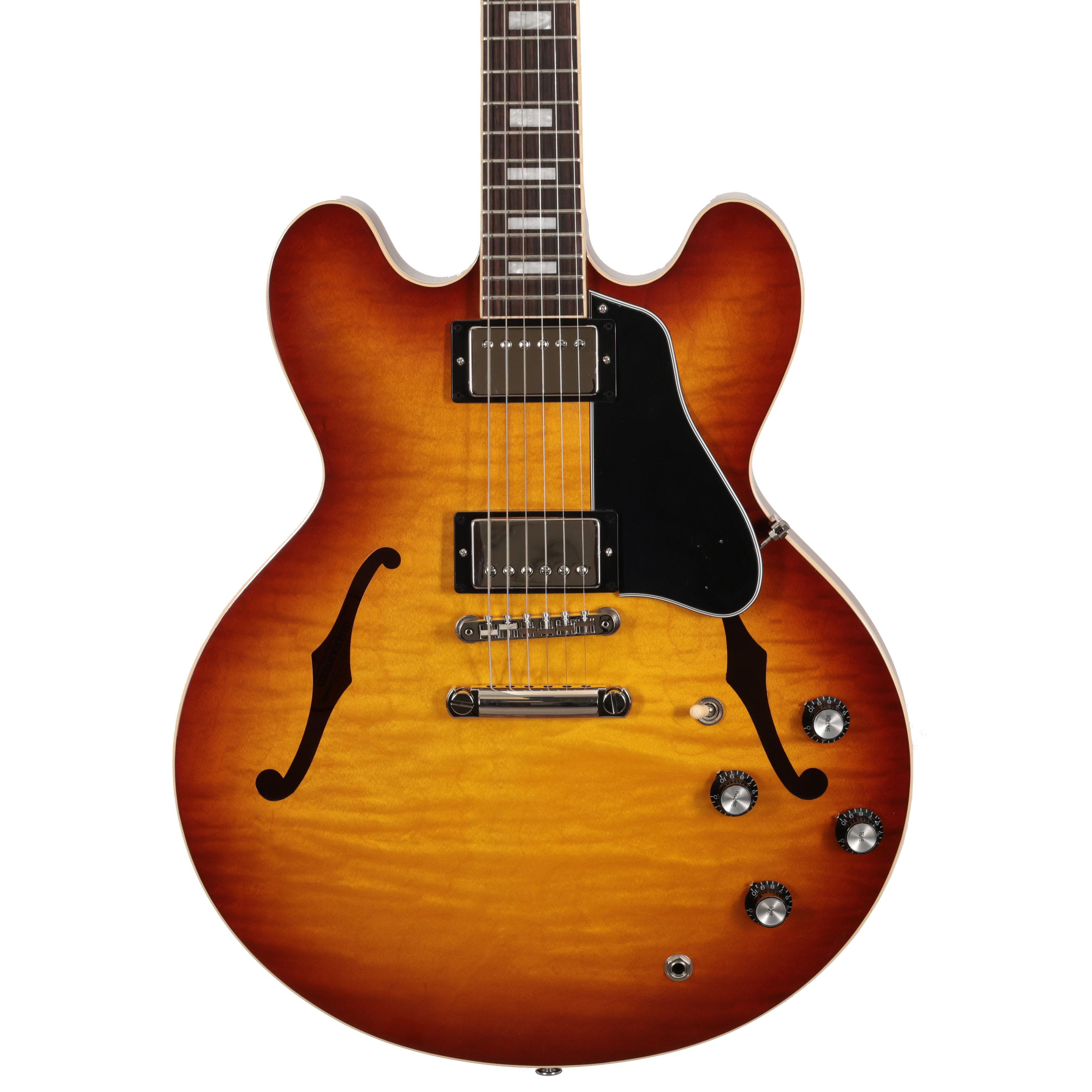 Gibson ES-335 Figured Semi Hollow Electric Guitar in Iced Tea